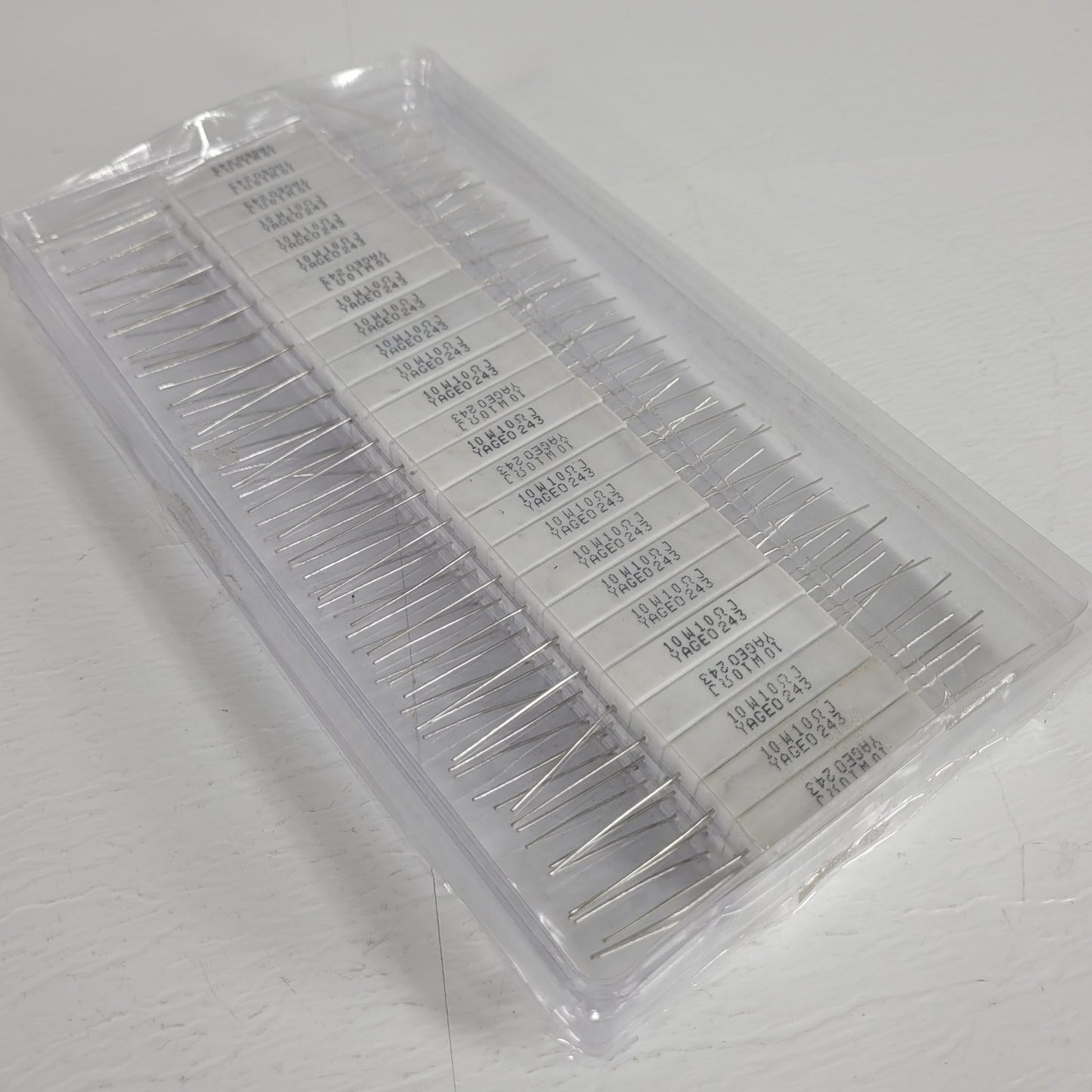 75 Pc Yageo SQP10AJB-10R 10 Ohms ±5% 10W Through Hole Resistor Axial Flame Proof