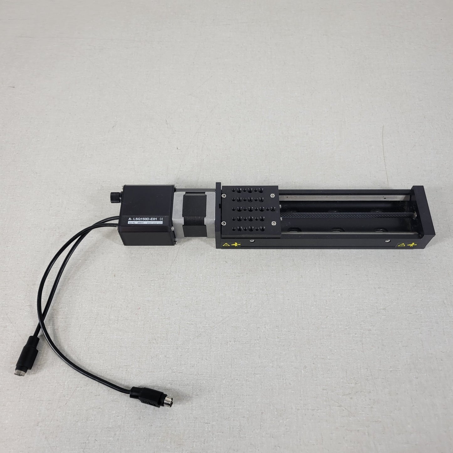 Zaber A-LSQ150D-E01 Motorized Linear Stage Built-In Controller 150mm Stroke