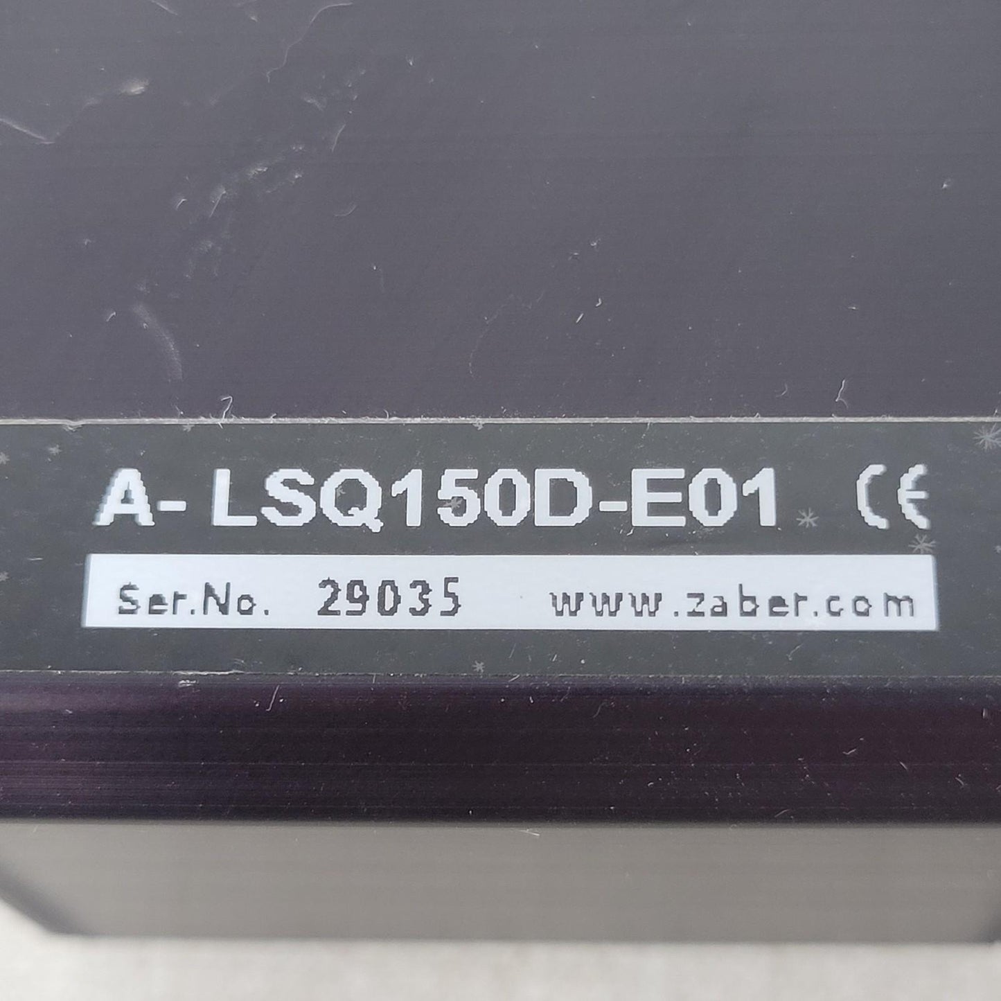 Zaber A-LSQ150D-E01 Motorized Linear Stage Built-In Controller 150mm Stroke