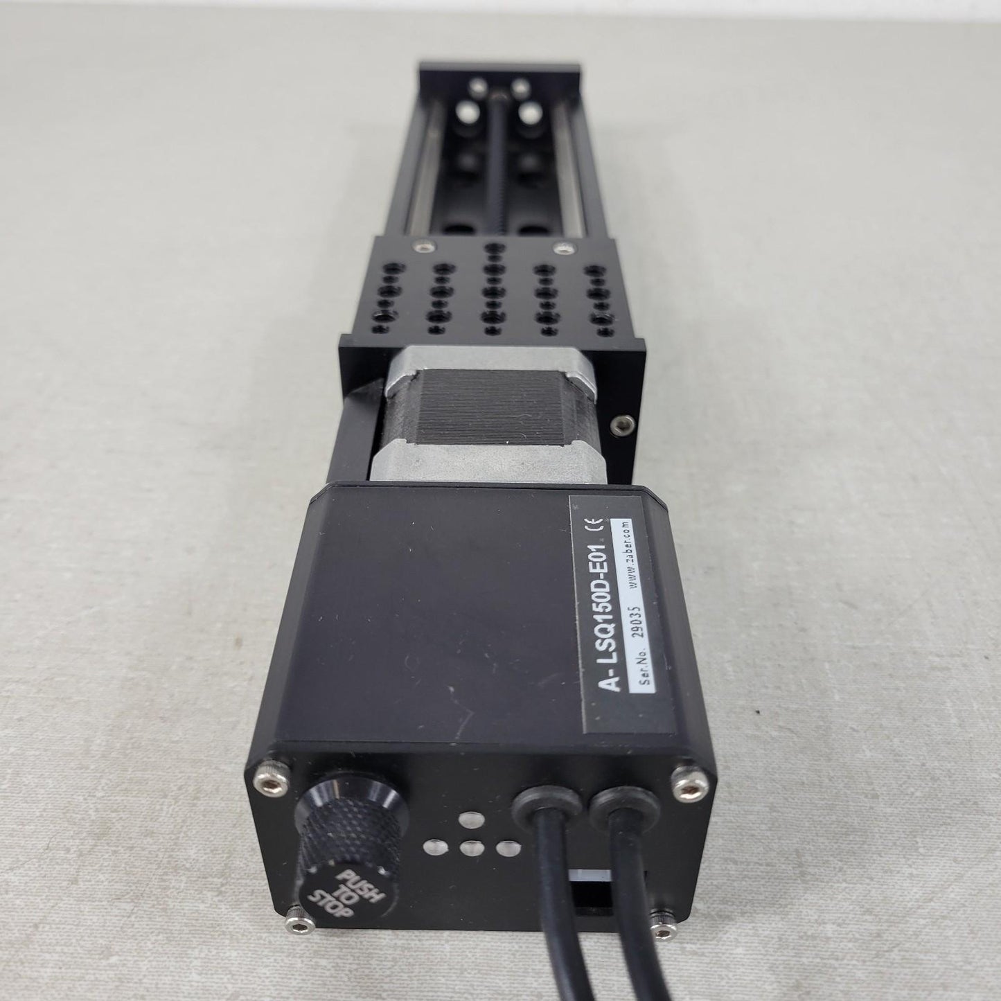 Zaber A-LSQ150D-E01 Motorized Linear Stage Built-In Controller 150mm Stroke
