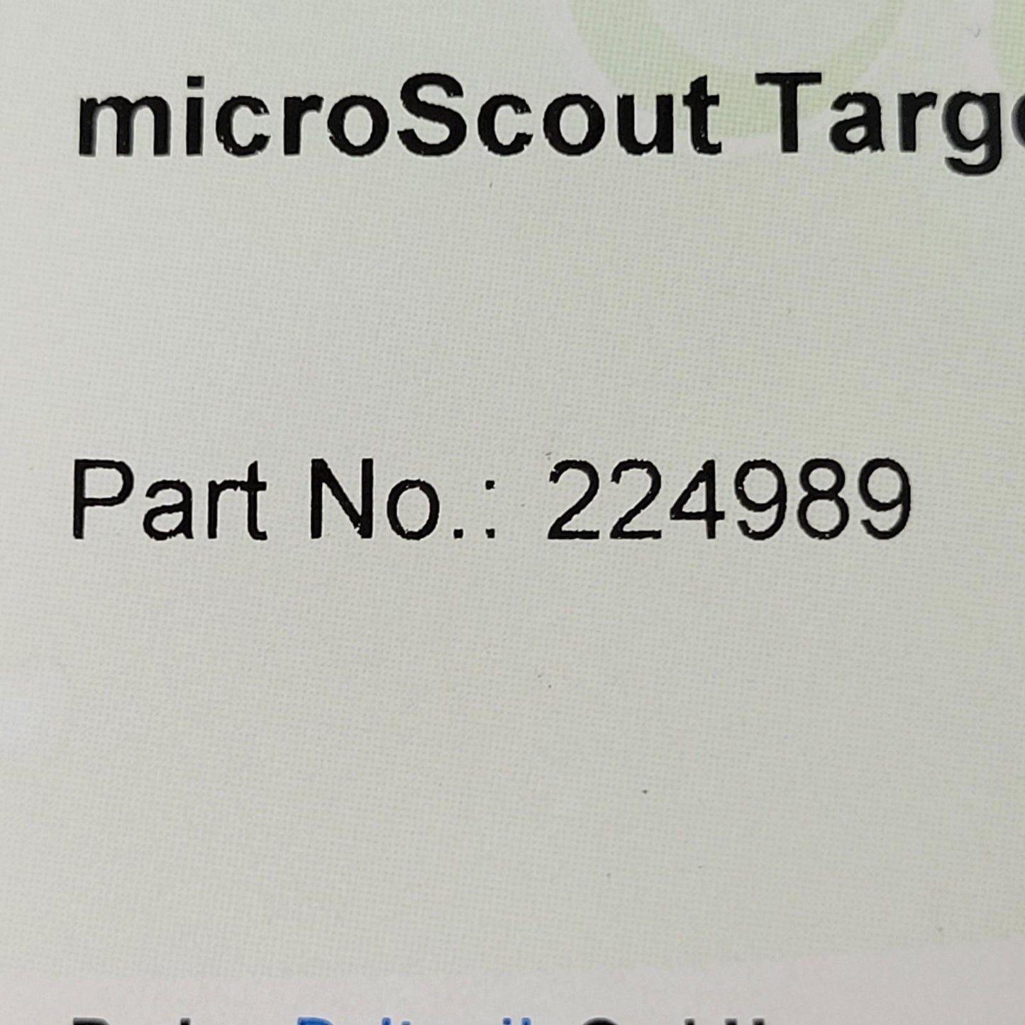 BRUKER DALTONICS 224989 MSP 96 Target Polished Steel Microscout Target PSN