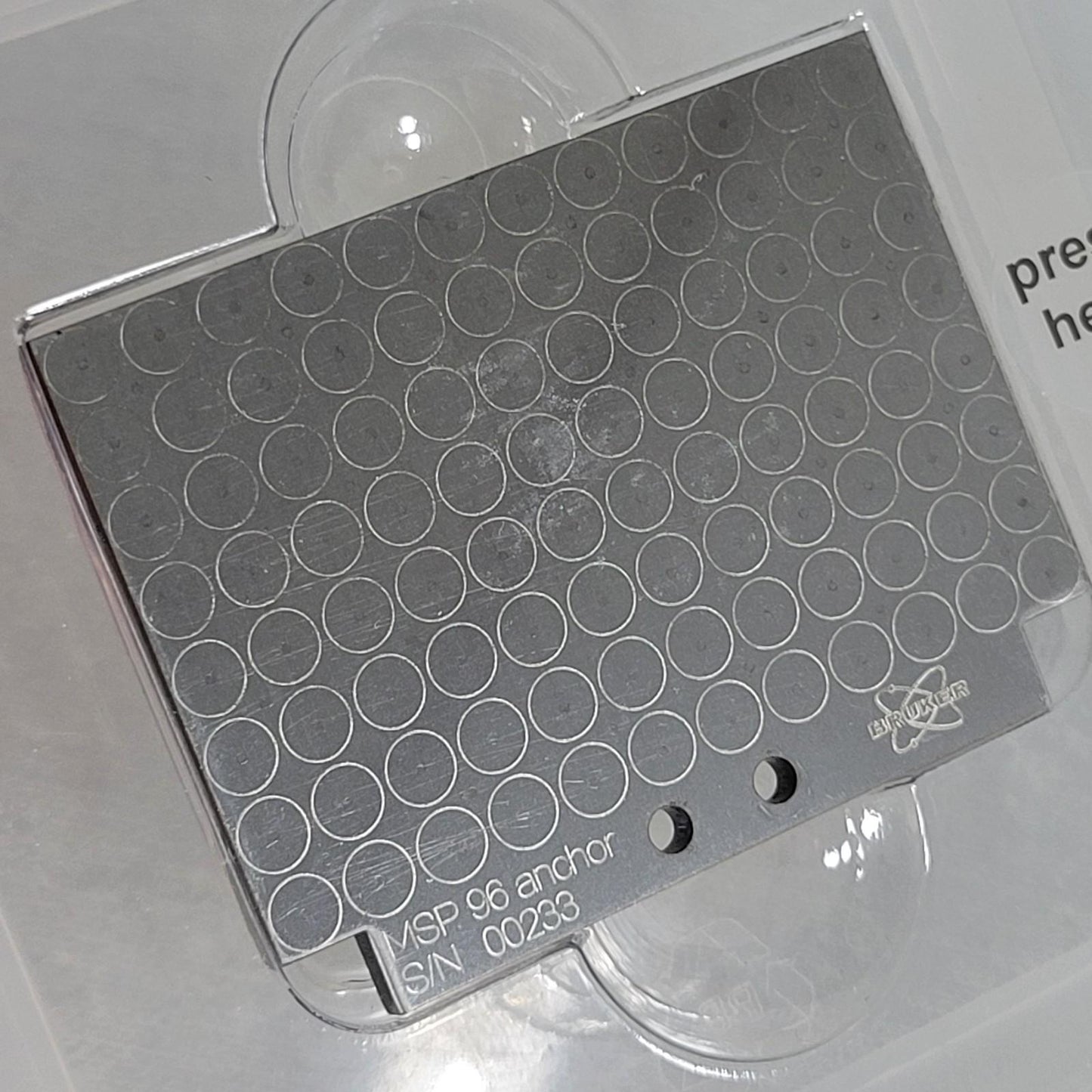 BRUKER DALTONICS 224988 MSP AnchorChip 600/96 Microscout Target