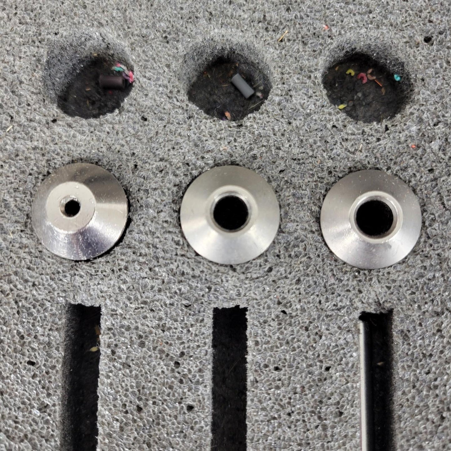 Schleuniger Power Wire Stripper Drive Roller and Guide Tubes sizes 3, 4, and E7