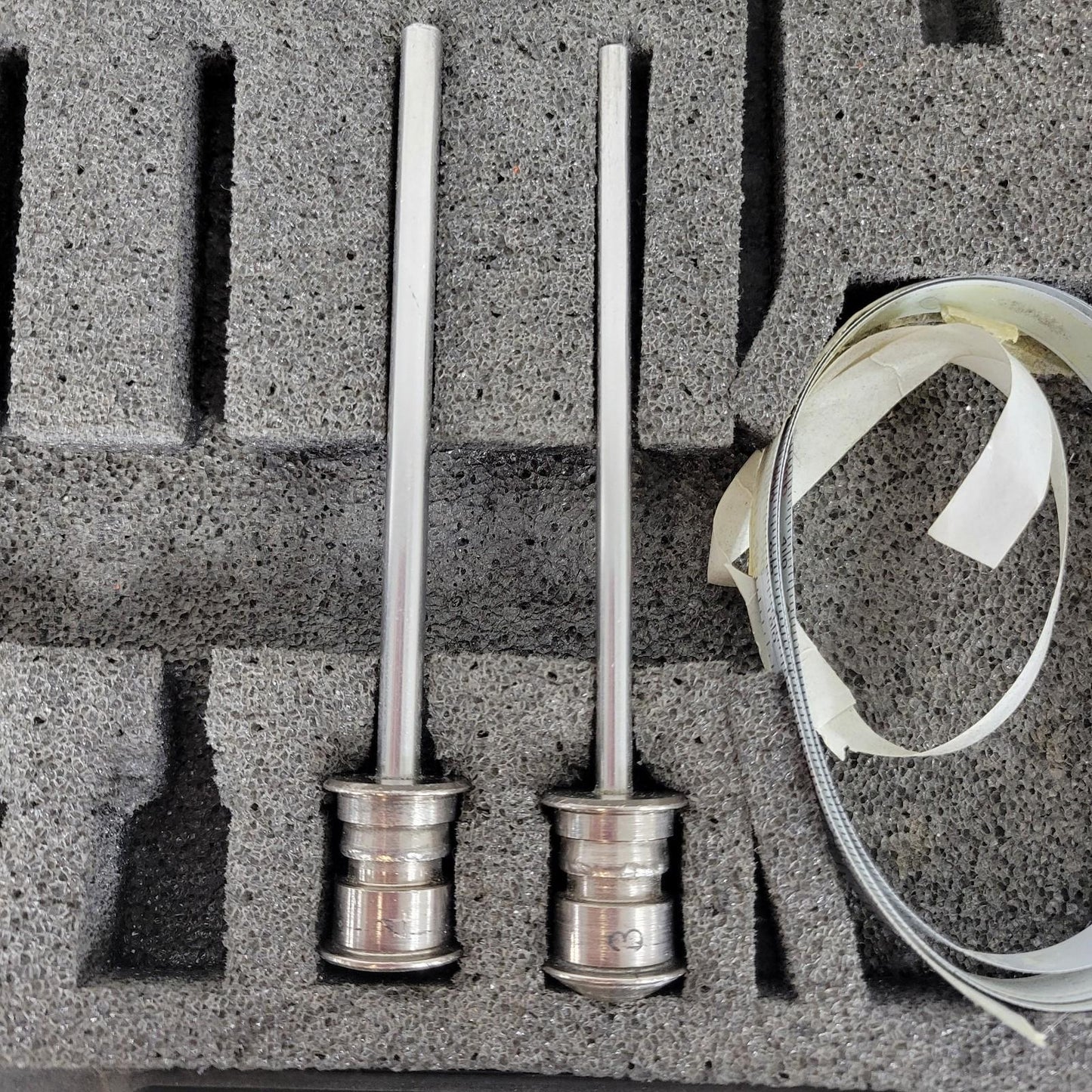 Schleuniger Power Wire Stripper Drive Roller and Guide Tubes sizes 3, 4, and E7