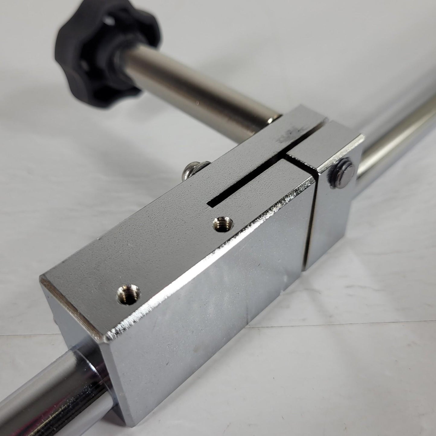 Used Shimadzu LC-6A HPLC Manual Injector Holder Bracket Mount With Accessories
