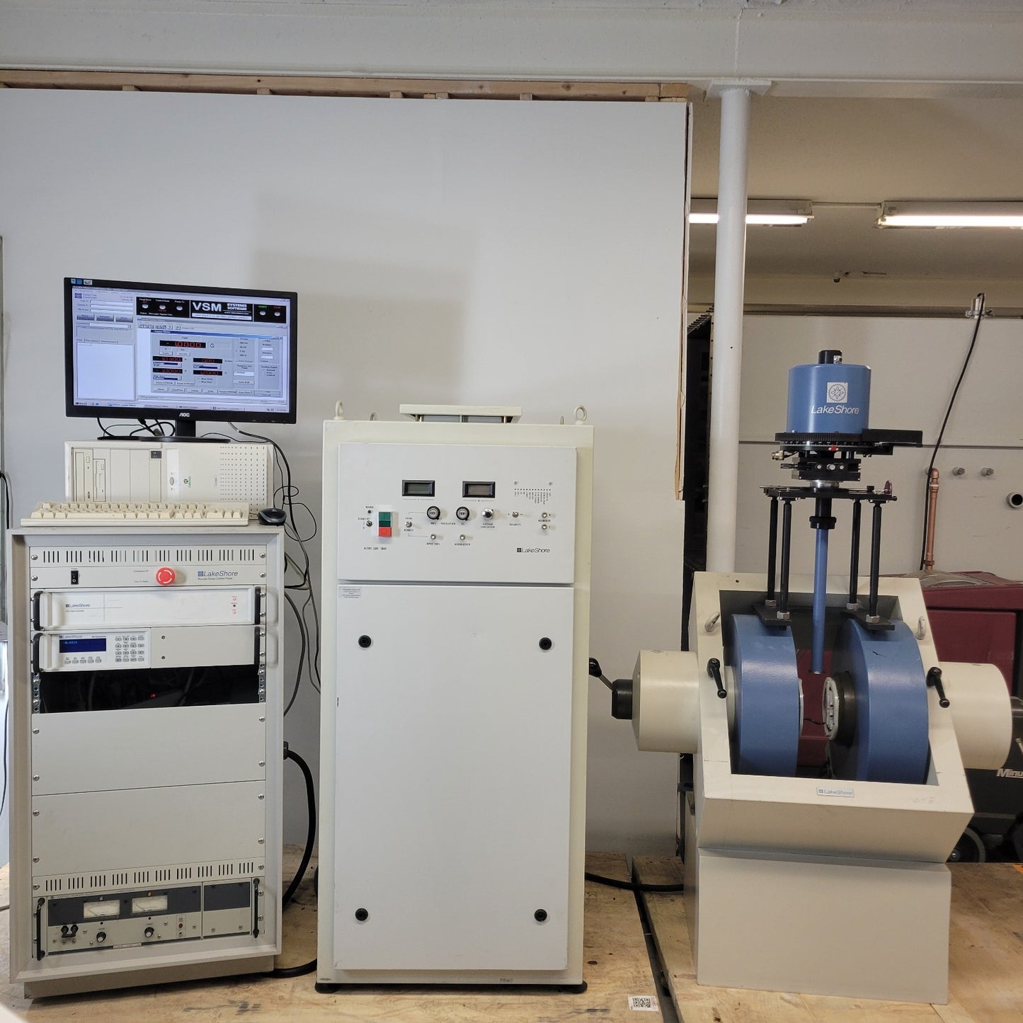 READ DESC LakeShore 7307 VSM Vibrating Sample Magnetometer System w/Ni Standard