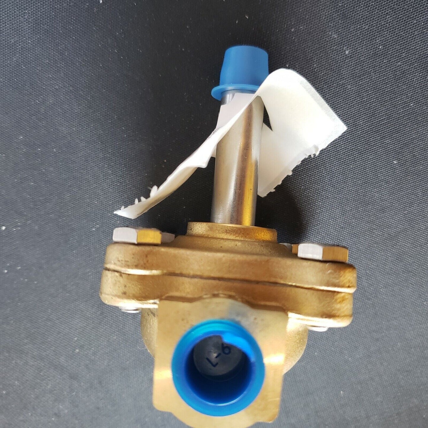 DAYTON 4A697 SOLENOID AIR / WATER VALVE 3/8" NPT 2-WAY BRASS