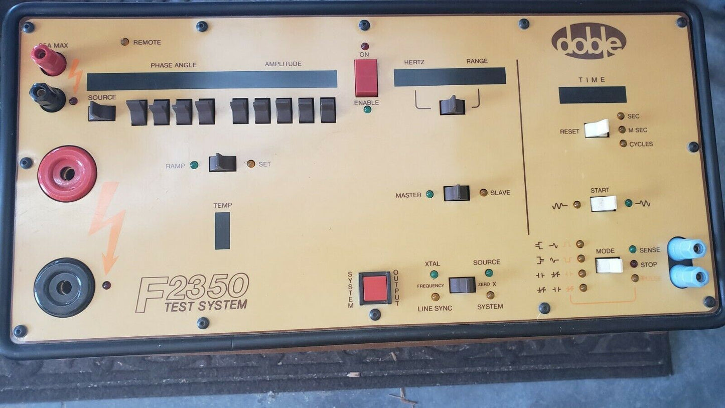 Doble High Power Test Instrument F2350 Test System