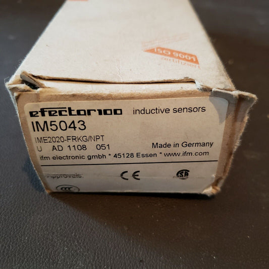 Efector IM5043 IME2020-FRKG/NPT Inductive IFM