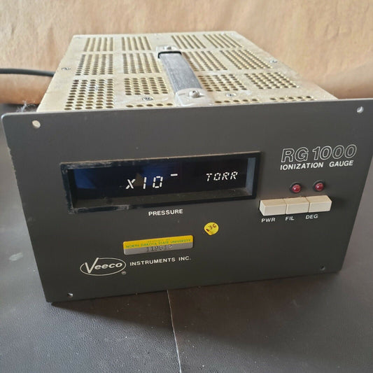 Veeco RG1000 Vacuum Ion Gauge Power Supply and Monitor