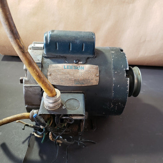 Leeson M6017FB6B 1725RPM 1/2HP 115V 208-230V UNTESTED