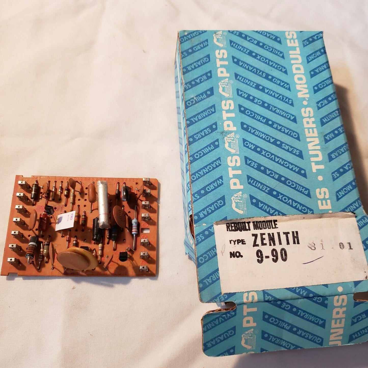 Vintage Zenith 9-90 Rebuilt Module 81.01