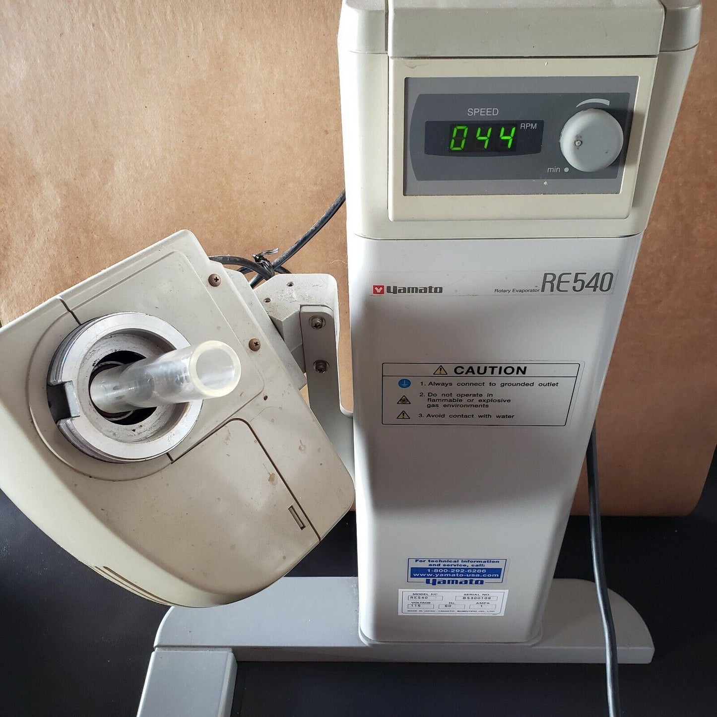 Yamato RE540 Rotary Evaporator Rotovap