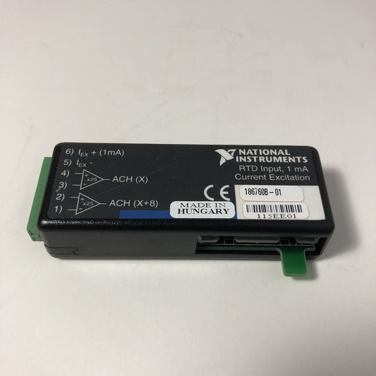 NI National Instruments SCC-RTD01 RTD Input 1mA Current Excitation 18760B-01