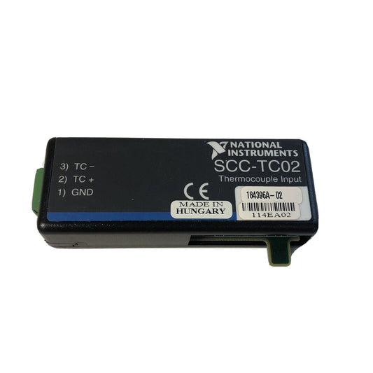 NI National Instruments SCC-TC02 Thermocouple Input 184396A-02