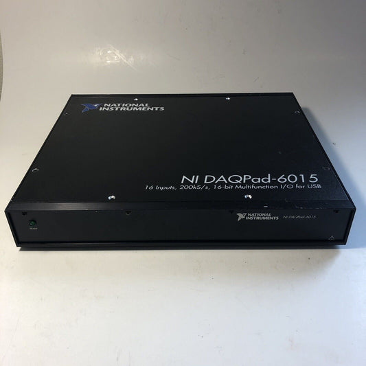 National Instruments NI DAQPad-6015 Multifunction I/O for USB 16 Inputs 200k/s