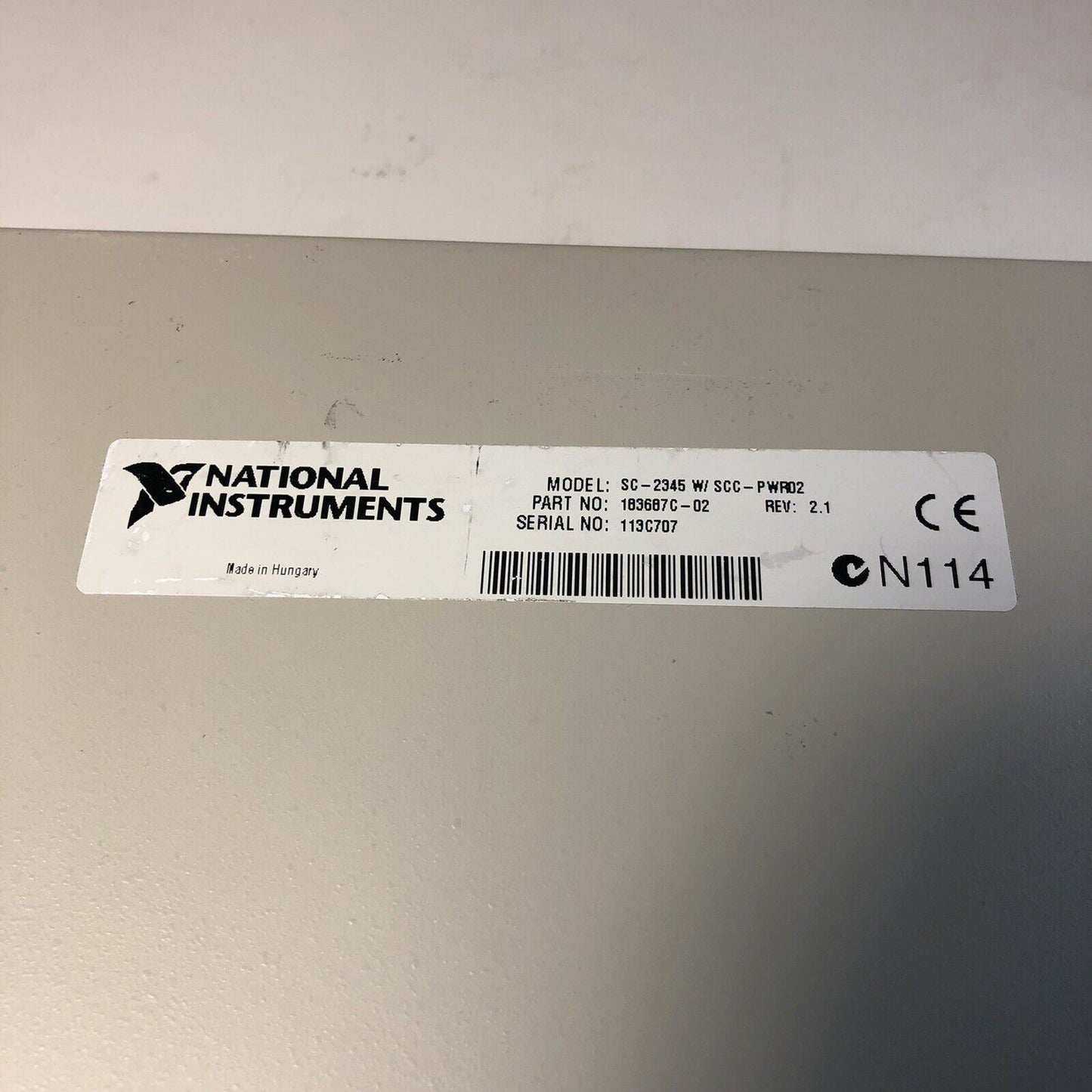 National Instruments NI SC-2345 Signal Conditioning Connector Block