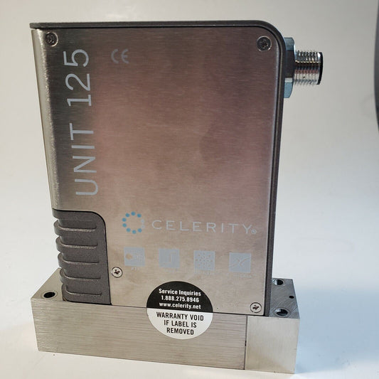 Celerity Unit 125 IFC-125 SF6 200SCCM MFC Mass Flow Controller DeviceNet TESTED