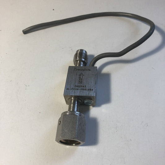 Swagelok N62061 6L-FV4A-FR4-VR4 Vertical Flow Sensor 1/4” VCR