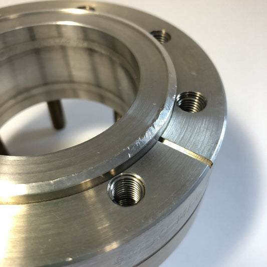4.5” DN63CF MDC Vacuum Conflat CF Flange - Knife Edge Damaged, See Photos