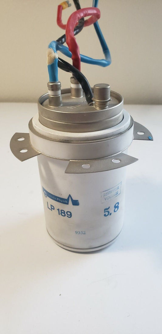 Lambda Physik LP-189 Hydrogen Thyratron 6.25v w/ Original Test Protocol and Box