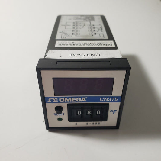 Omega CN375-KF Digital Display Temperature Controller 999F