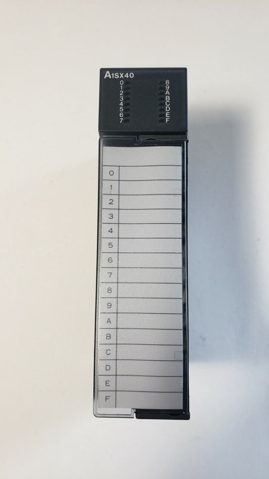 Mitsubishi A1SX40 Input Unit Used 12/24VDC 3/7mA