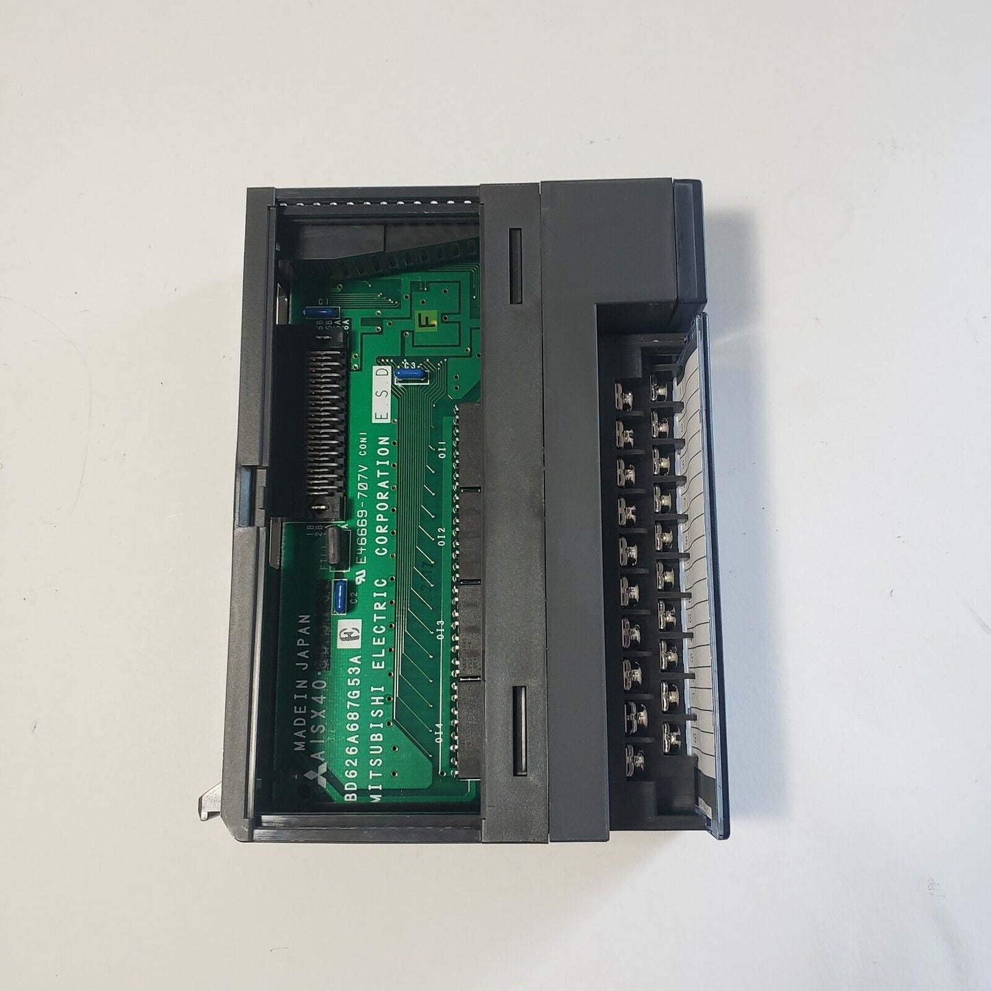 Mitsubishi A1SX40 Input Unit Used 12/24VDC 3/7mA