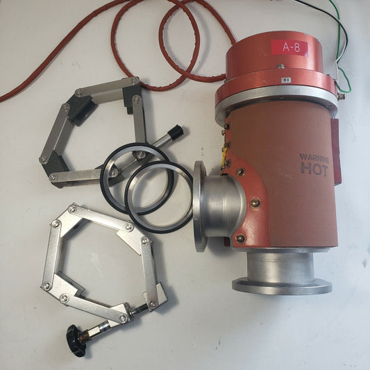 Benkan MKS High Vacuum Turbo Diaphragm Valve ISO-K 80 ISO DN80 Pneumatic w/ Bake