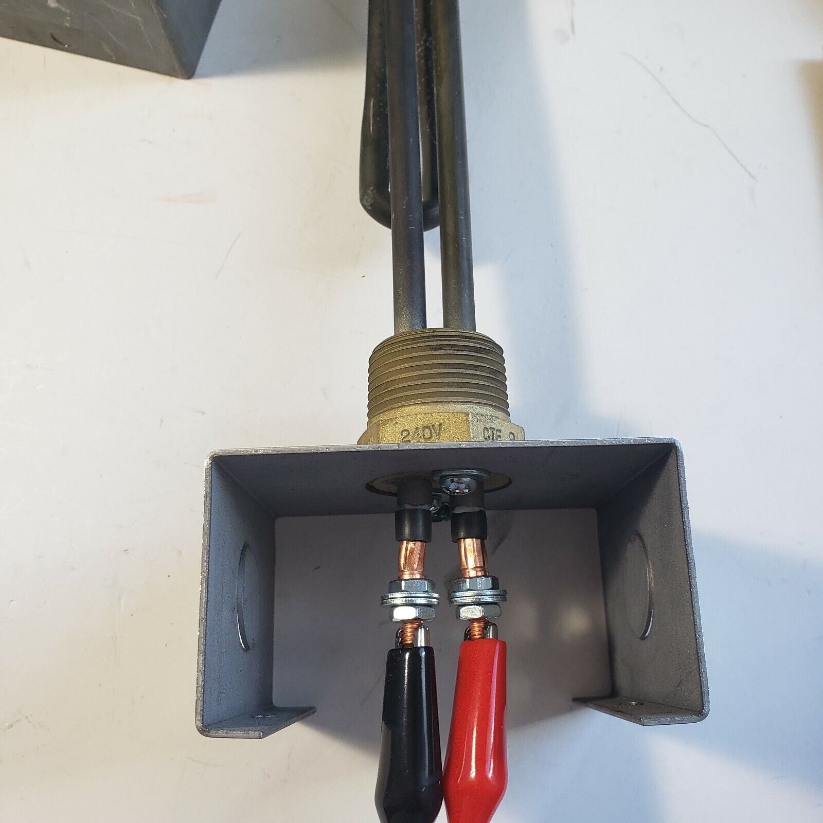 18 Ohm Heating Element Tested 120v 220v Immersion w/ Junction Box Lab