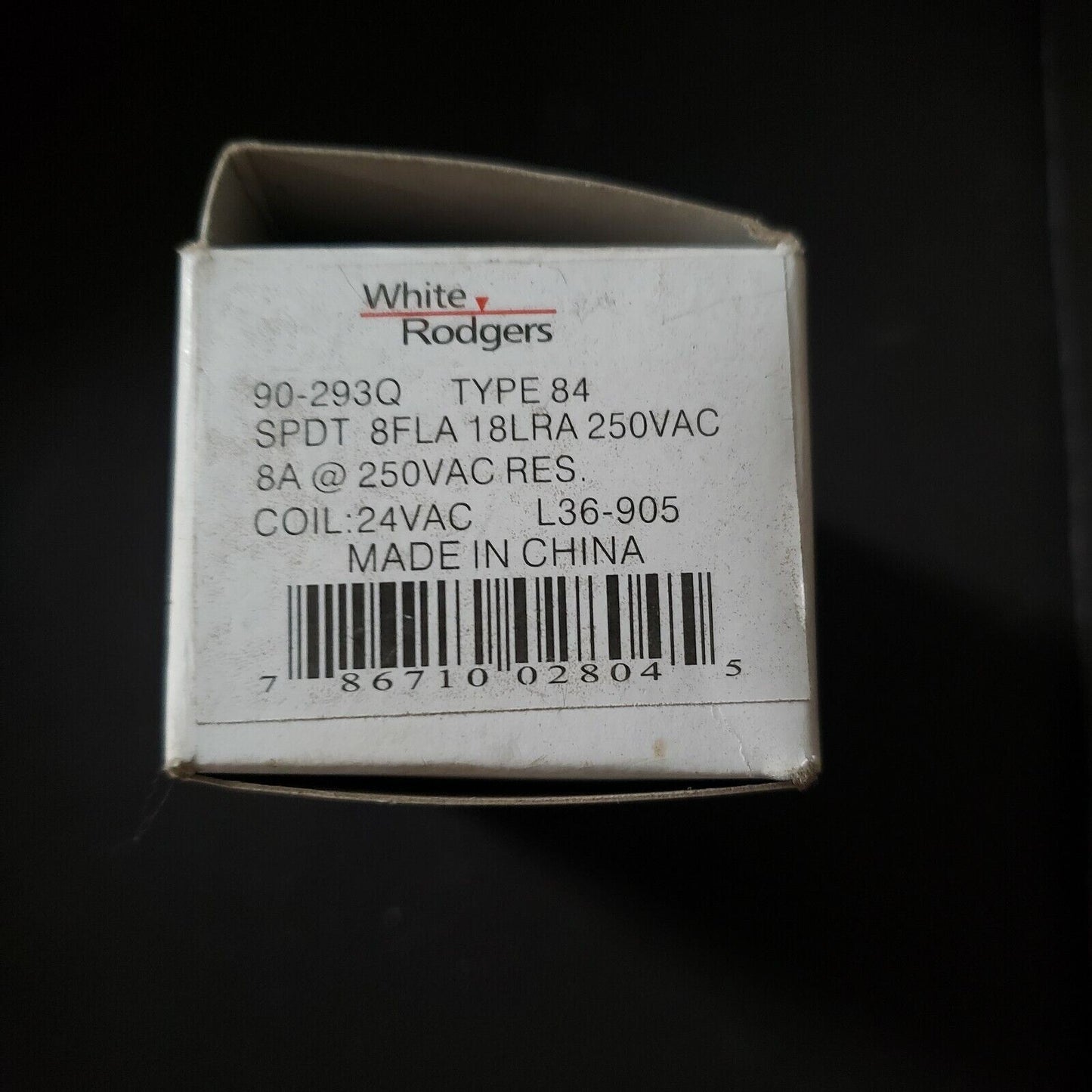 White Rogers 90-293Q Type 84 250 VAC