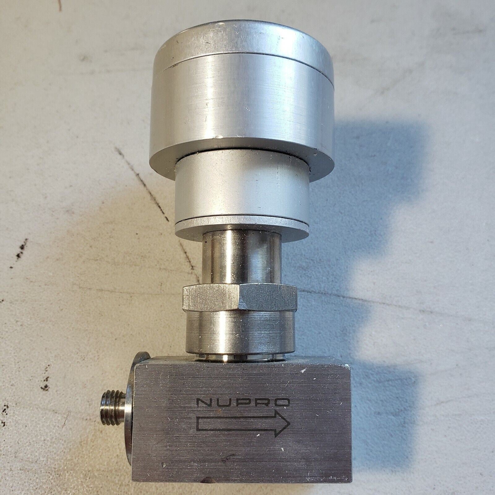 Nupro Swagelok SS4BK1C496 Bellows Sealed Gasketed Valve Normally Cl