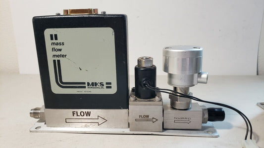 MKS MFC 2258A-00200RV CH4 Methane Mass Flow Controller 1/4" VCR Fittings SS-4BK