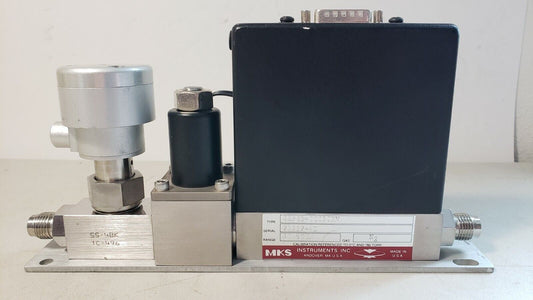 MKS MFC 10 SCCM N2 Nitrogen Mass Flow Controller 2258B-00010RV 1/4" VCR Fitting