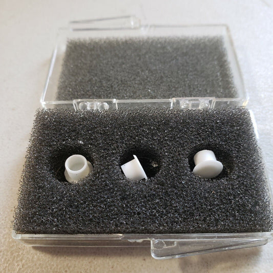 TA Instruments 960072.901 3x Alumina Sample 40uL Cups Pans OEM for Q600 / 2960