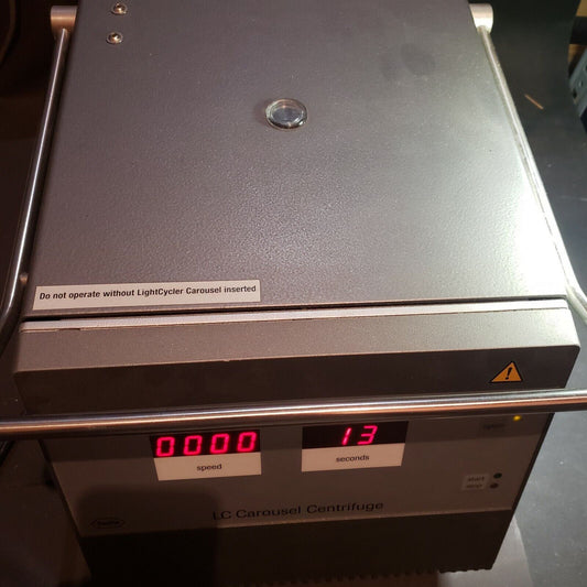Roche LC lightCycler Carousel Centrifuge 3000RPM with Bucket
