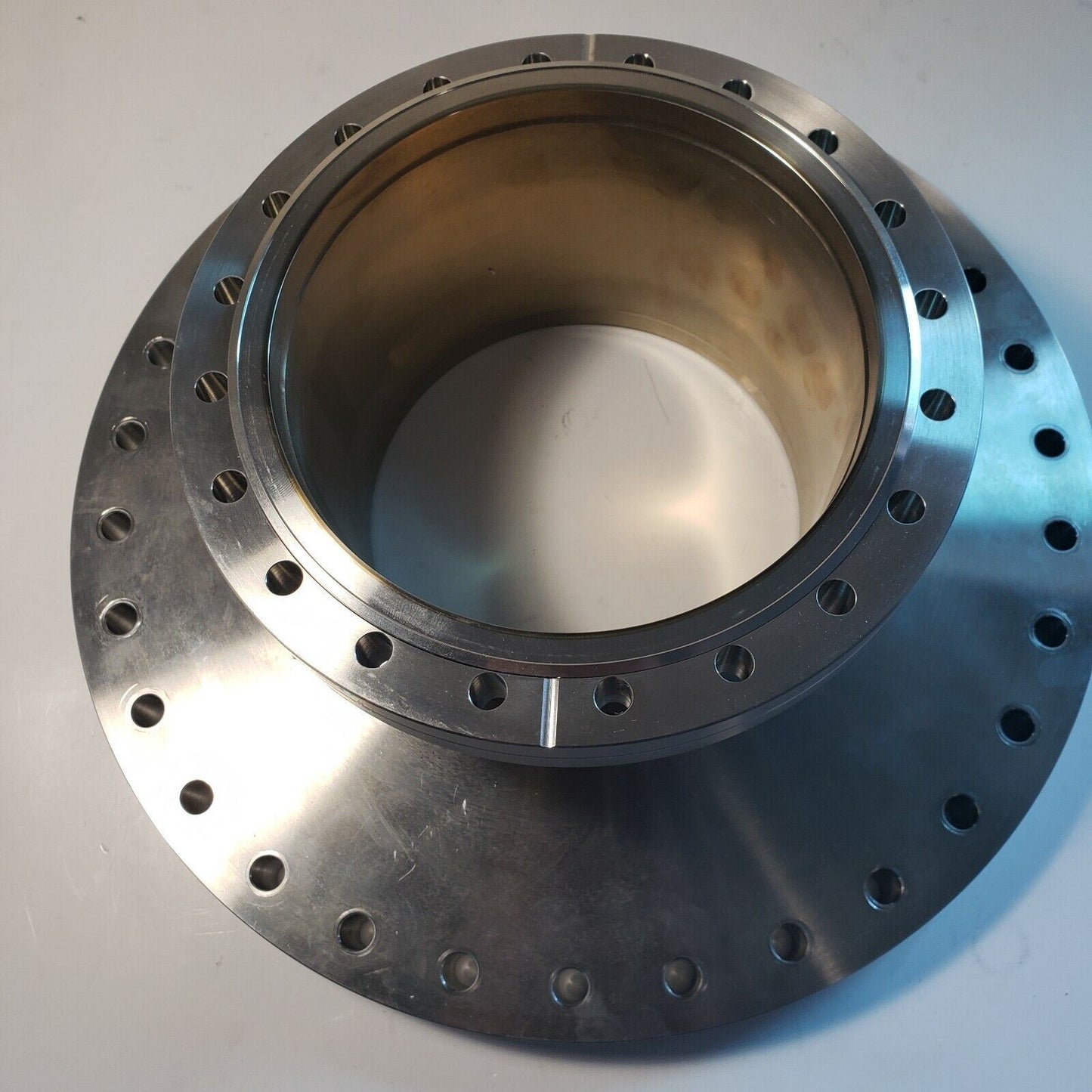 DN275CF 13.25" OD CF Conflat Flange to DN160CF 8" Adapter Knife Edge High Vacuum