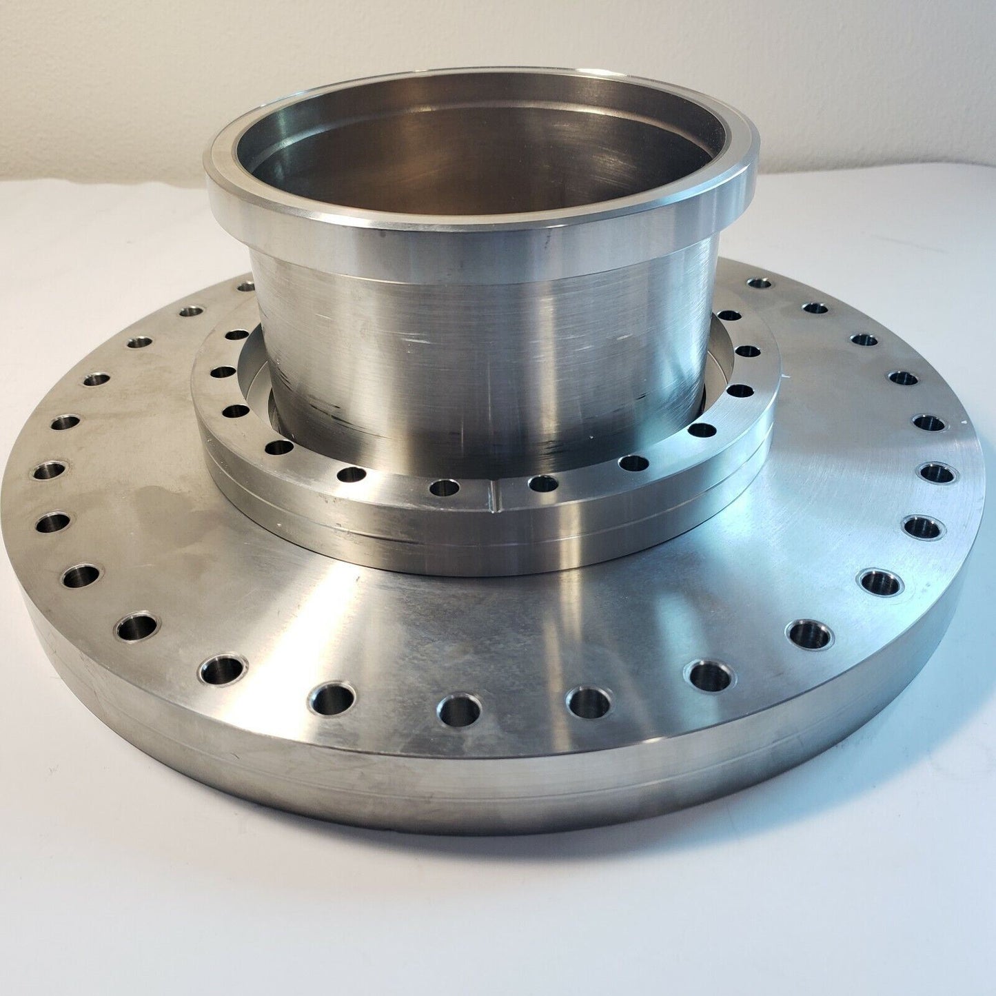 DN275CF 13.25" OD CF Conflat Flange to DN160CF 8" Adapter Knife Edge High Vacuum