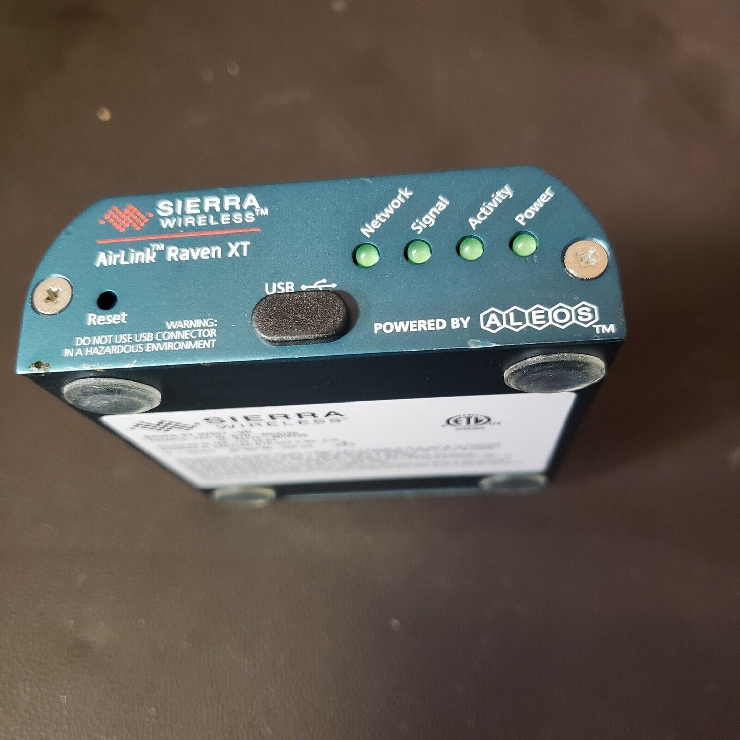 Sierra Wireless Raven XT V2227-VD Airlink USB Aleos Connectivity
