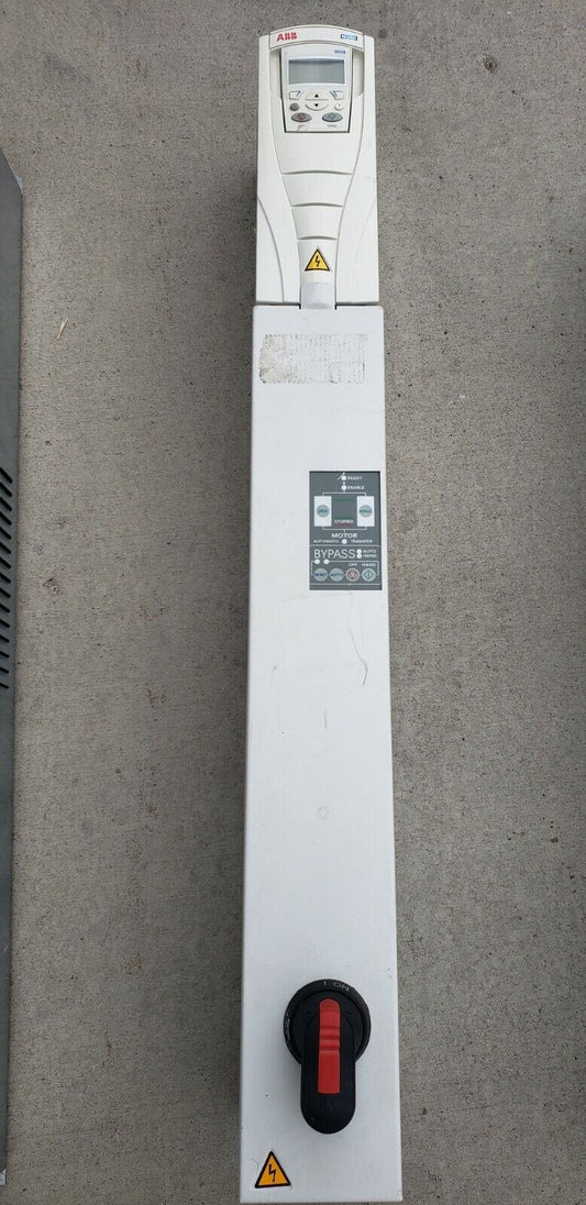 ABB ACH550-VD-012A-4 HVAC Drive VFD 7.5HP w/ Bypass 3 Phase 380-480VAC