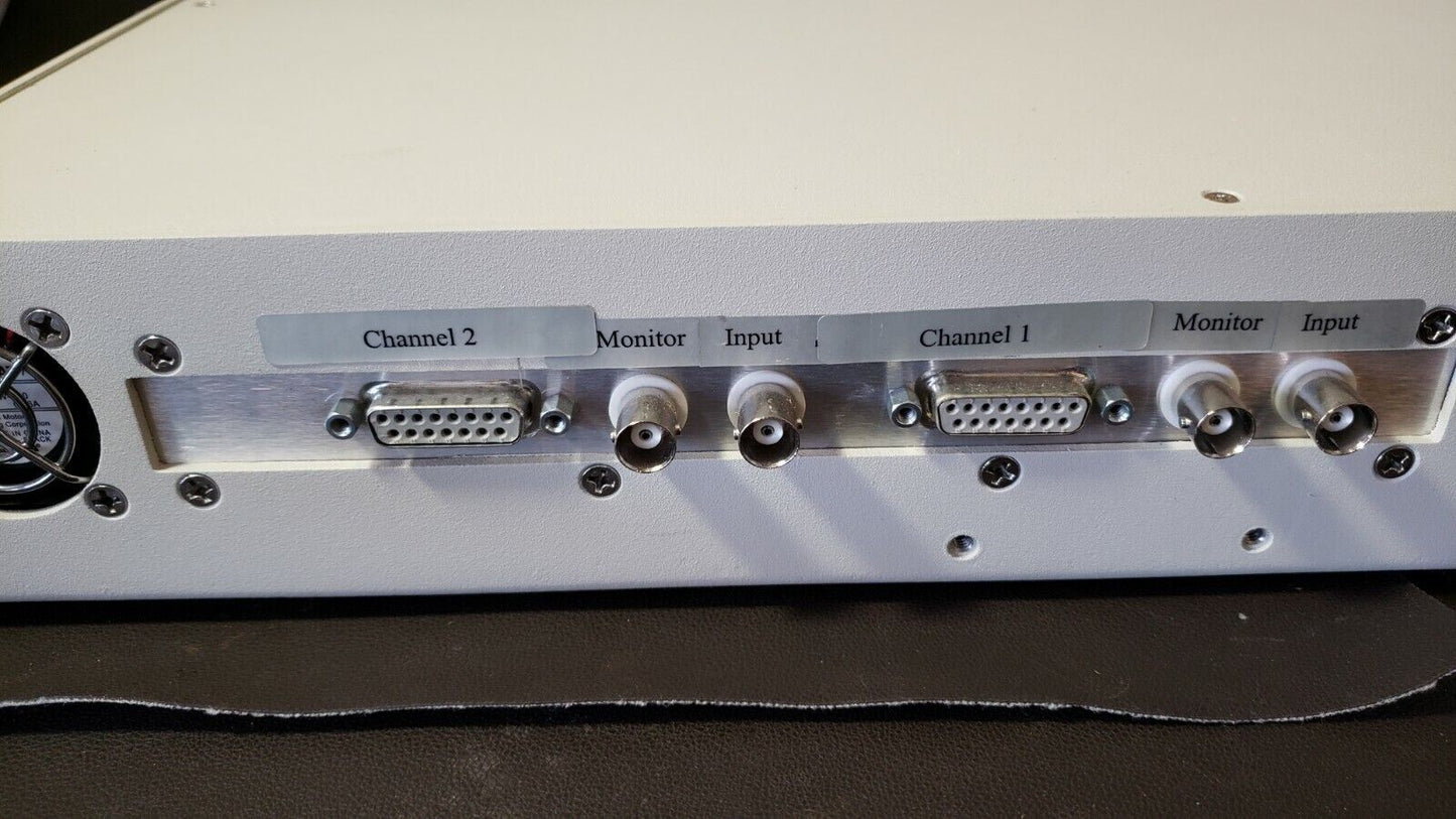 npoint C300 DSP Controller 2 Channel Installed XYZ Motion Selection
