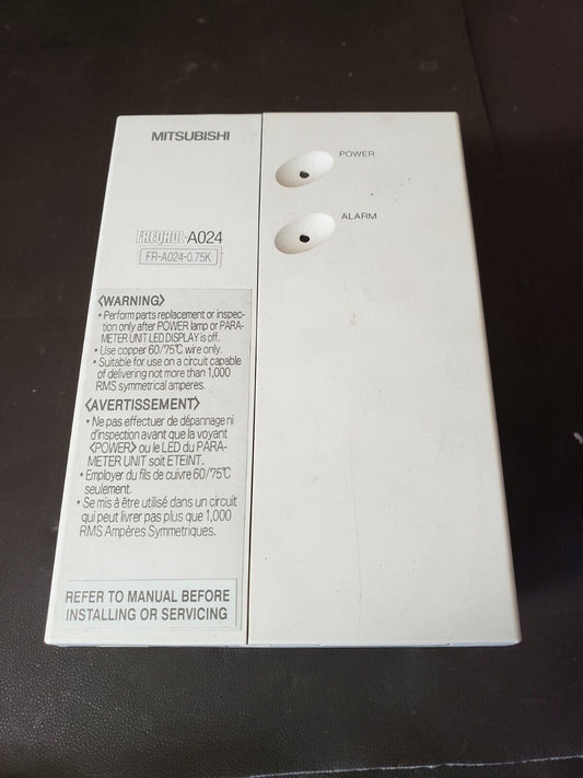 Mitsubishi inverter Drive FR-A024-0.75K-UL FOR PARTS