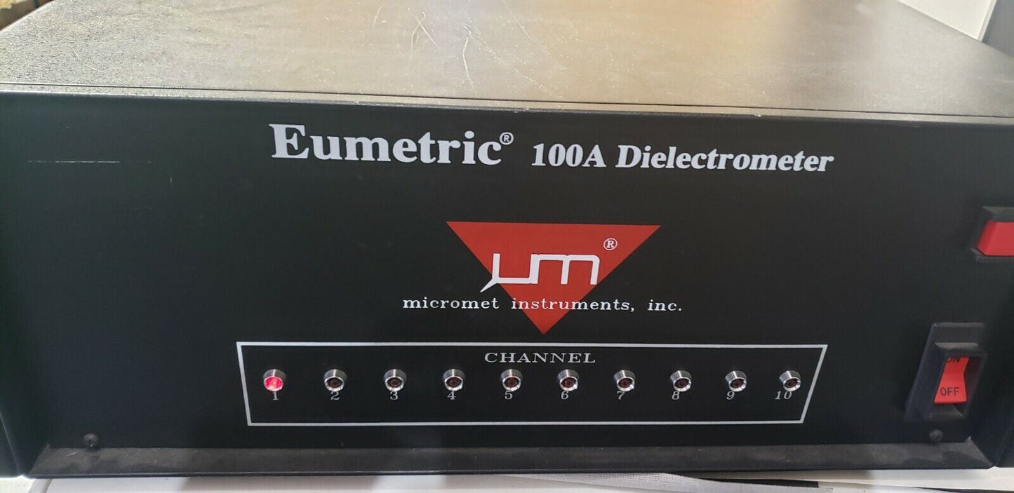 Micromet Instruments 100A025 Eumetric Dielectrometer 100A 10 Channel