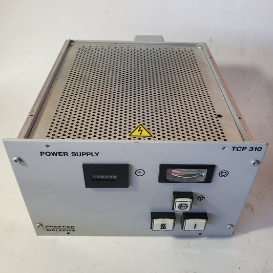 Pfeiffer Balzers TCP 310 PM C01 520/M Turbomolecular Vacuum Pump Power Supply