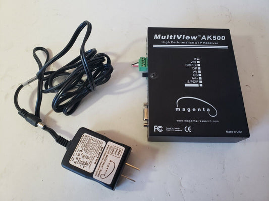 Magenta Research MultiView AK500 A High Performance UTP Receiver w/ Power Supply