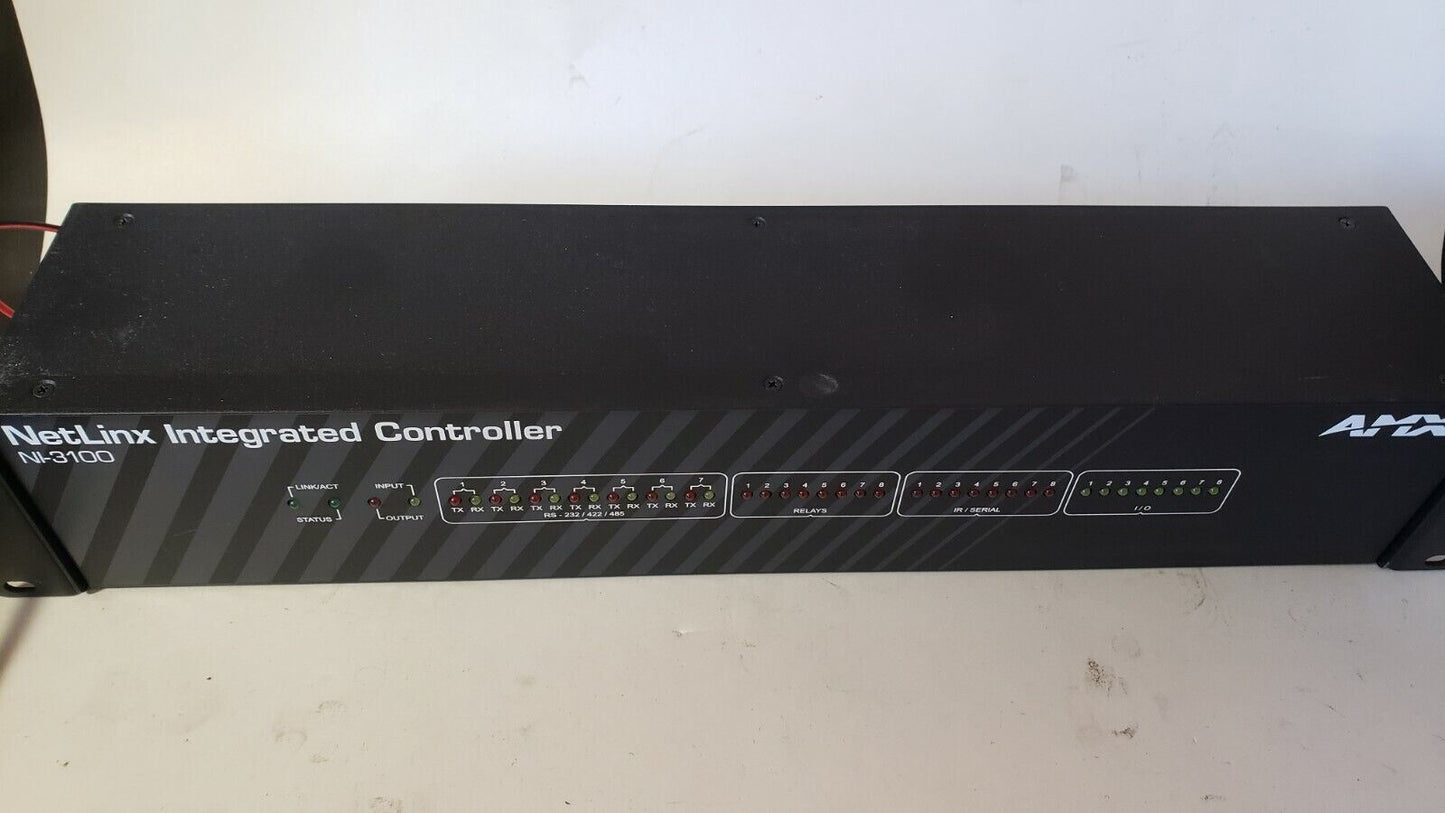 AMX Netlinx NI-3100 Integrated Controller with Rackmounts