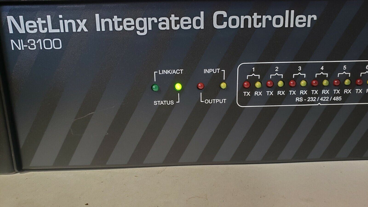 AMX Netlinx NI-3100 Integrated Controller with Rackmounts