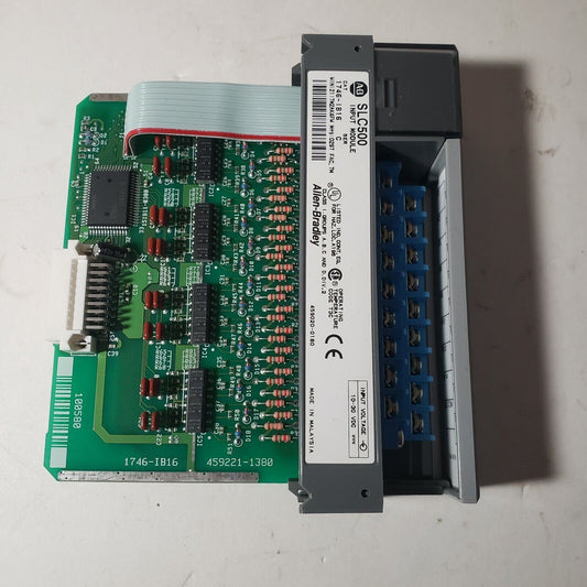 AB Allen-Bradley SLC500 Input Module 1746-IB16 SER C PLC