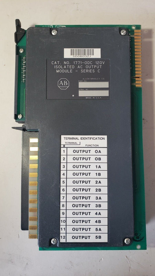 Allen-Bradley 1771-ODC C 120V Isolated AC Output Module Series C
