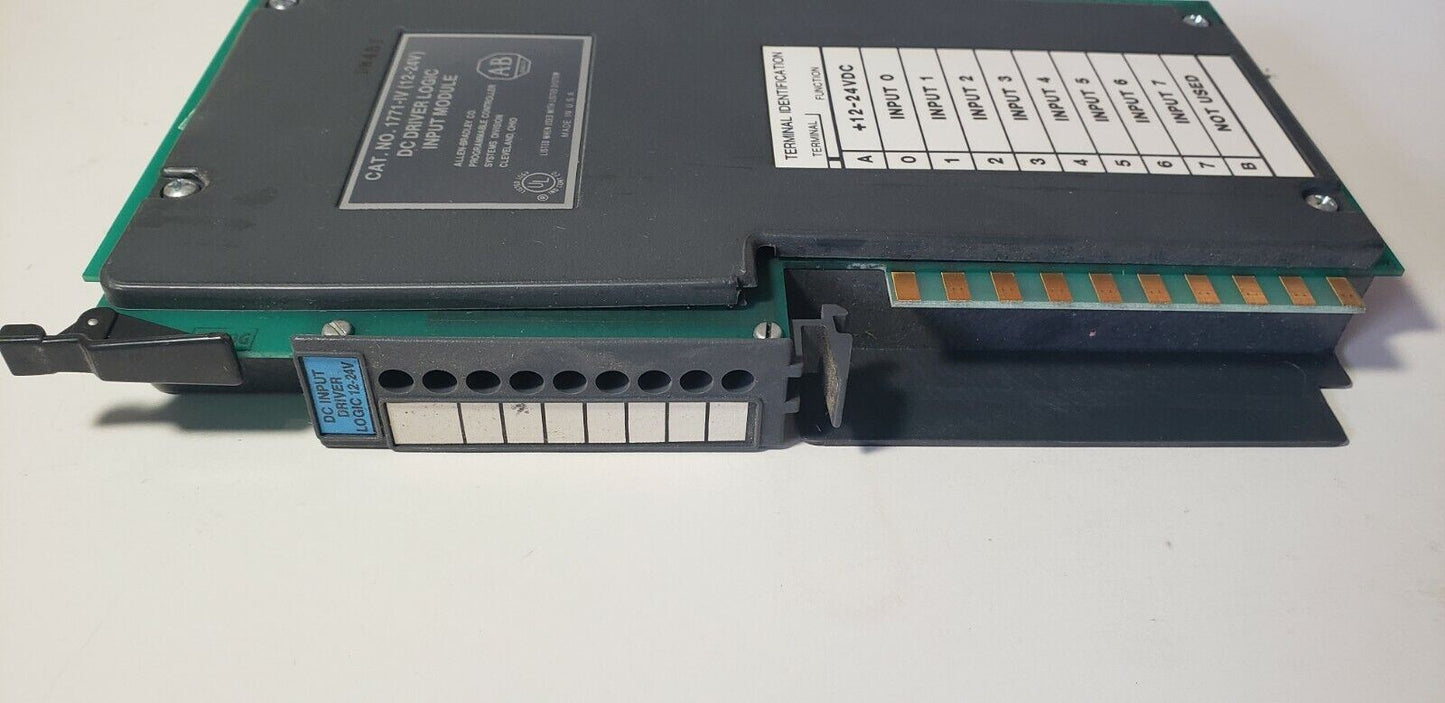 Allen Bradley 1771-IV 12-24V DC Driver Logic Input Module